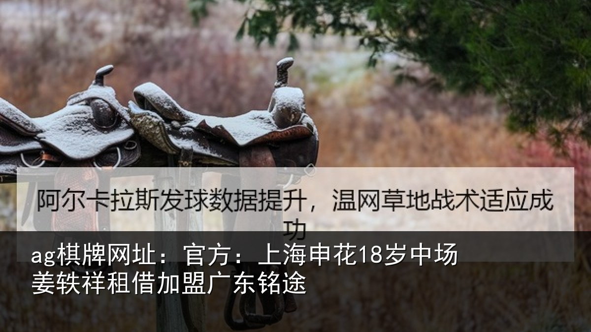 ag棋牌网址:官方:上海申花18岁中场姜轶祥租借加盟广东铭途